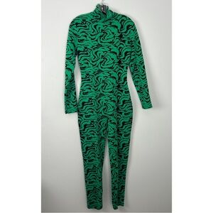 Zara Jacquard Knit Jumpsuit